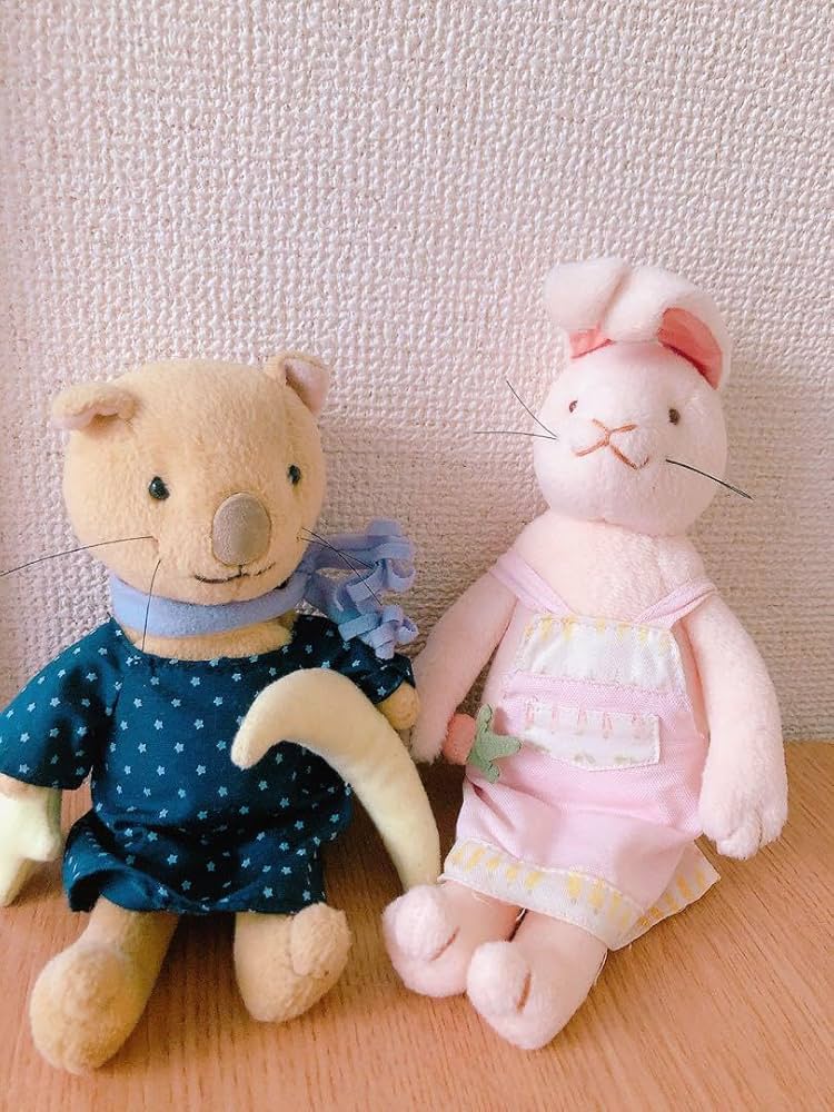 Sakuyanchi 猫とウサギのぬいぐるみセット CATEGORY ぬいぐるみ | Hermeow's Shop