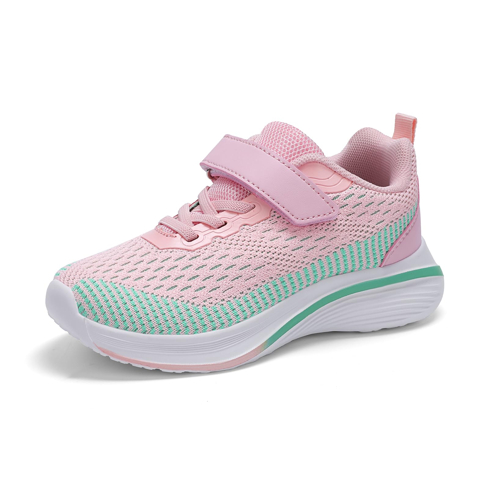 Aeckmd Turnschuhe Mädchen Hallenschuhe Kinder Sportschuhe Atmungsaktiv Outdoor Schuhe Sneaker Tennisschuhe