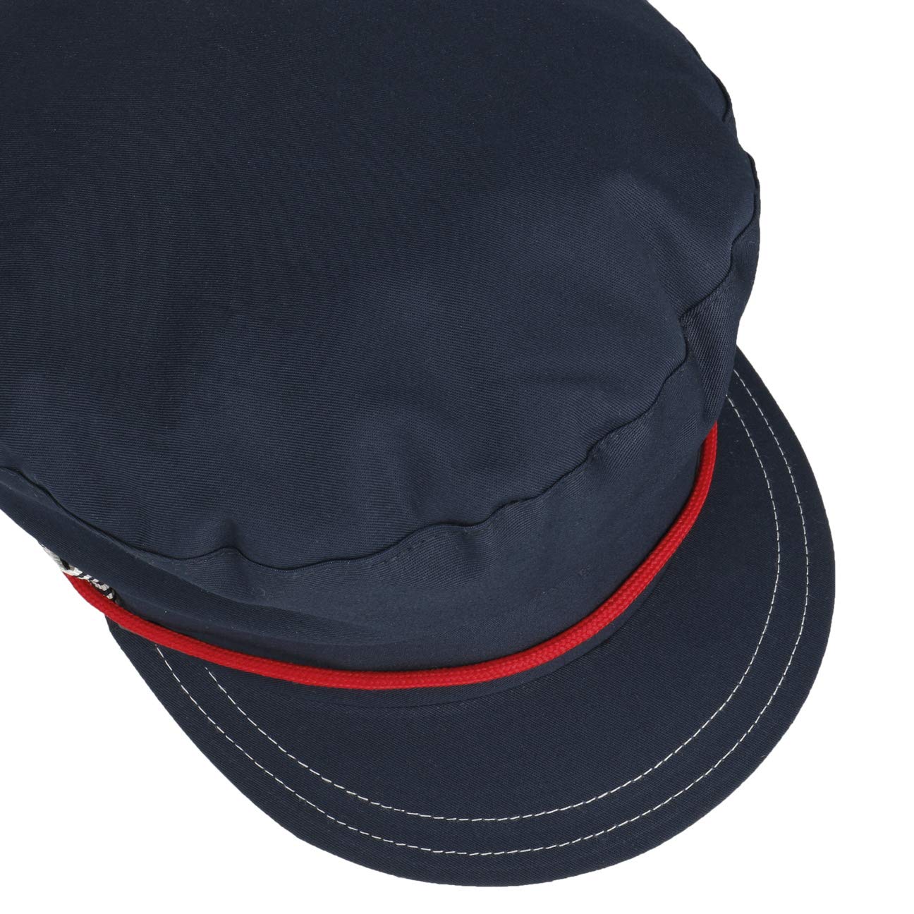 Lipodo Yachting Elbsegler Schirmmütze Kapitänsmütze Uni einfarbig Made in Italy Damen Frühling Sommer