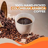 Vista 6 de Colina Café en grano entero, 16 onzas, selección premium de Juan Valdez, paquete de 2