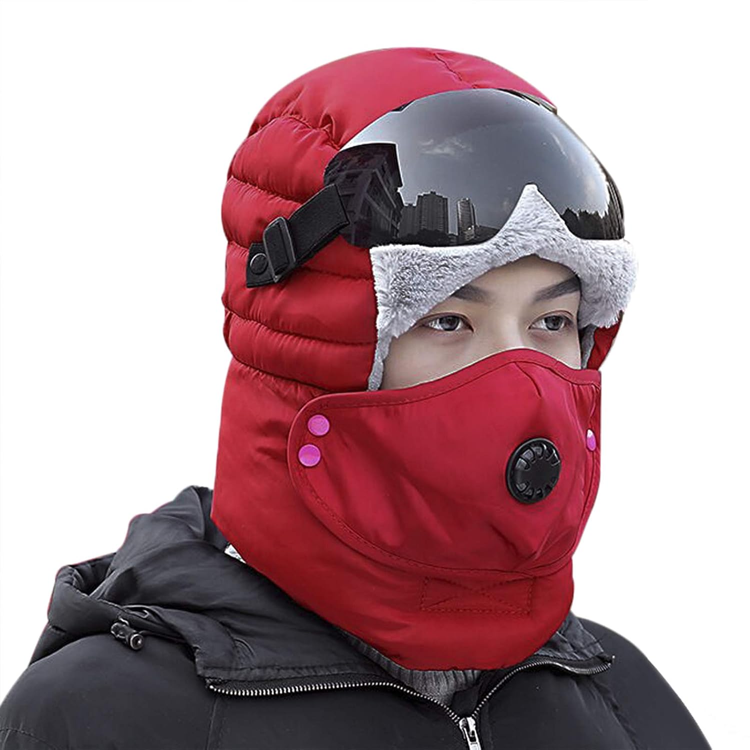 Buy PURFUN Windproof Full Cover Balaclava with Glasses Unisex