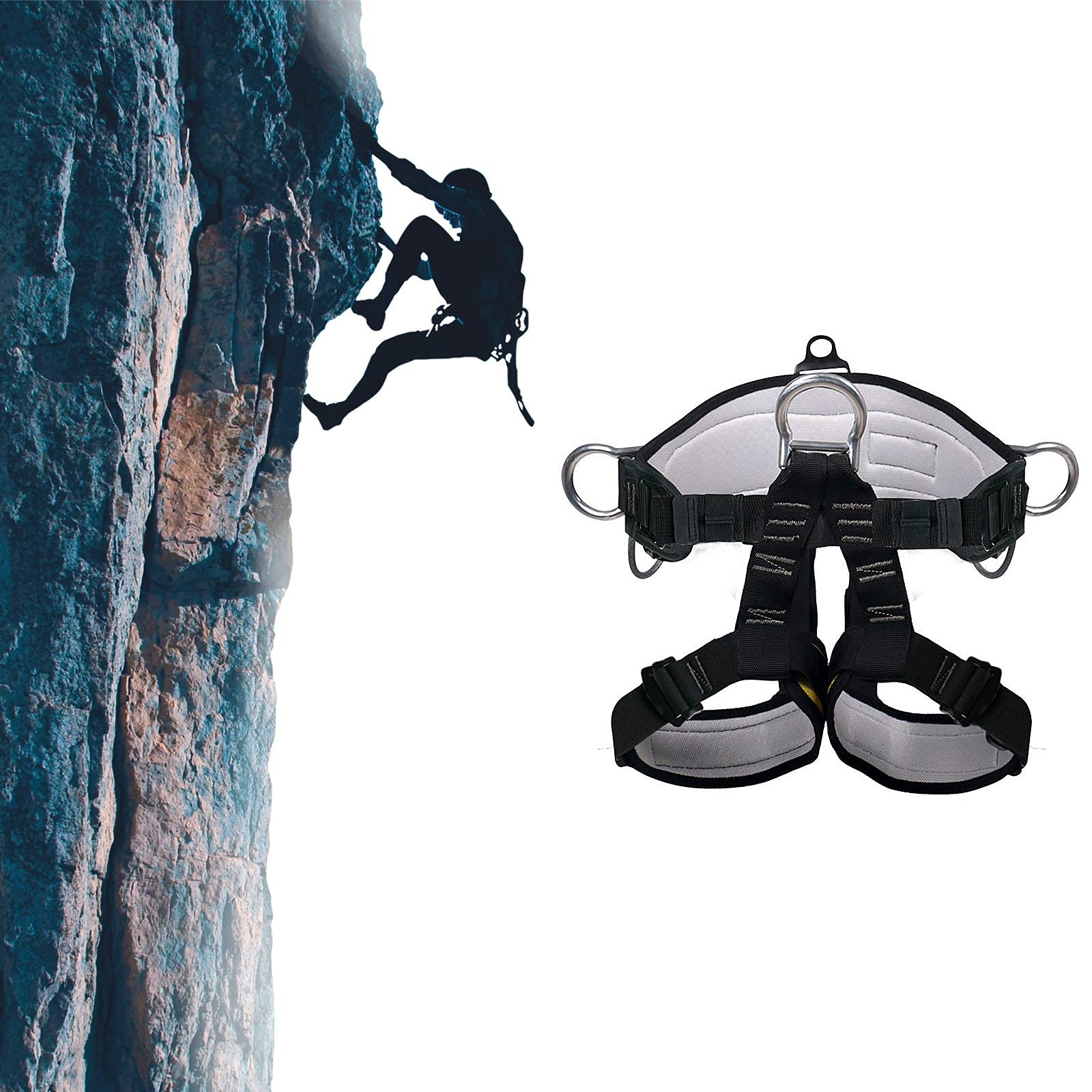 Buy Safety Fall Arrest Harness, Half Body Climbing Fall Protection