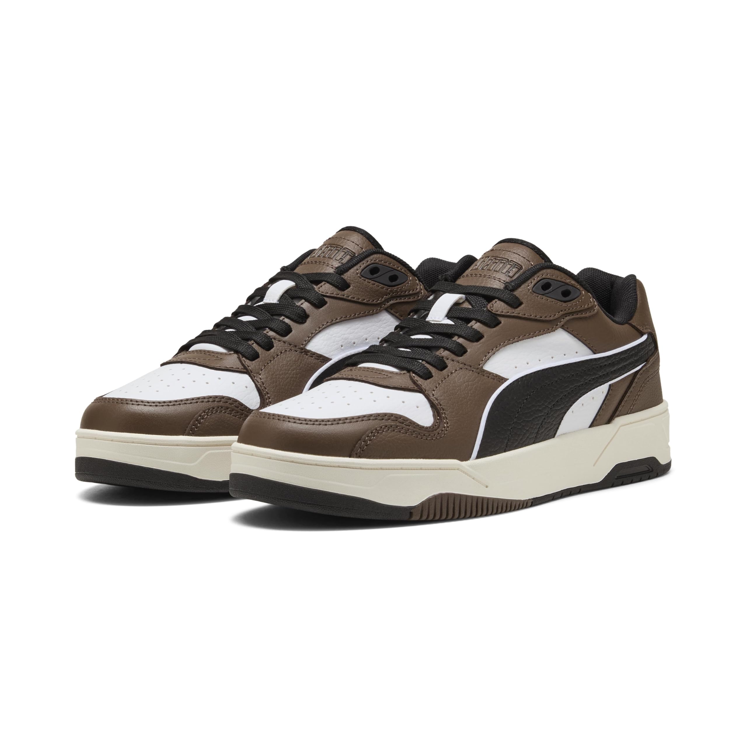 Puma RBD Break Low Sneaker Unisex 402586 03 Weiss/schwarz