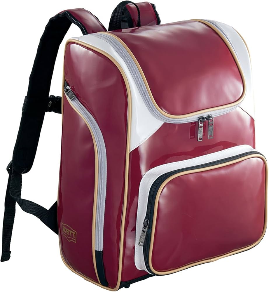 Amazon.co.jp: ゼット(ZETT)野球 デイパック BA480 エンジ×ホワイト