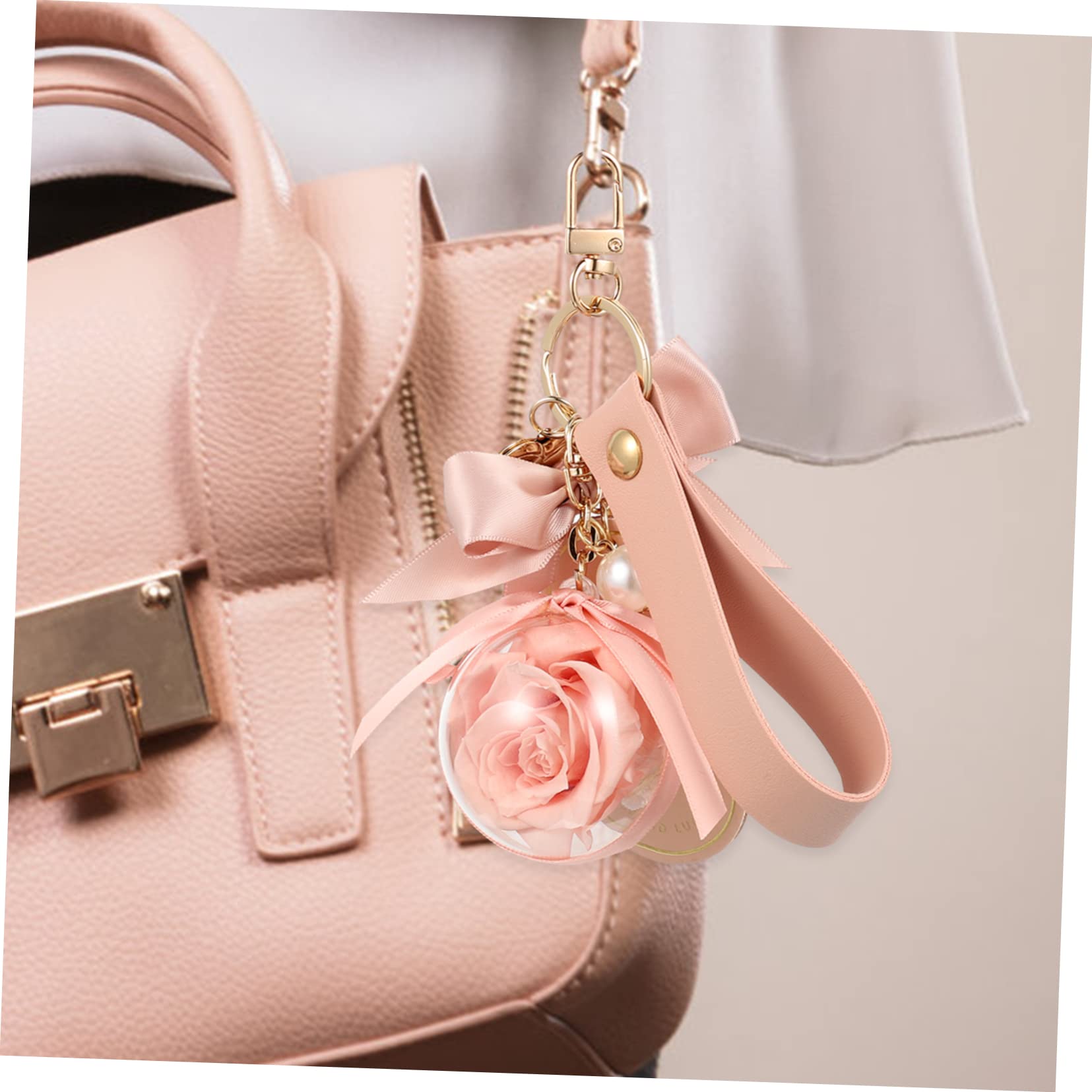 3stücke Schlüsselanhänger Mit Ewiger Dekorativer Taschenanhänger Für Handtaschen Und Schlüsselbund Leicht Und Praktisch Für Gelegenheiten