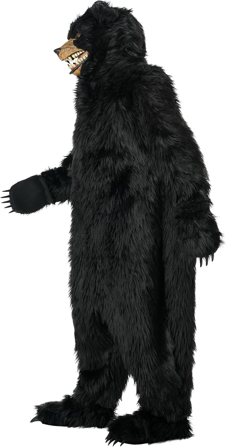 California Costumes Black Bear Costume With Moveable Jaw Mask