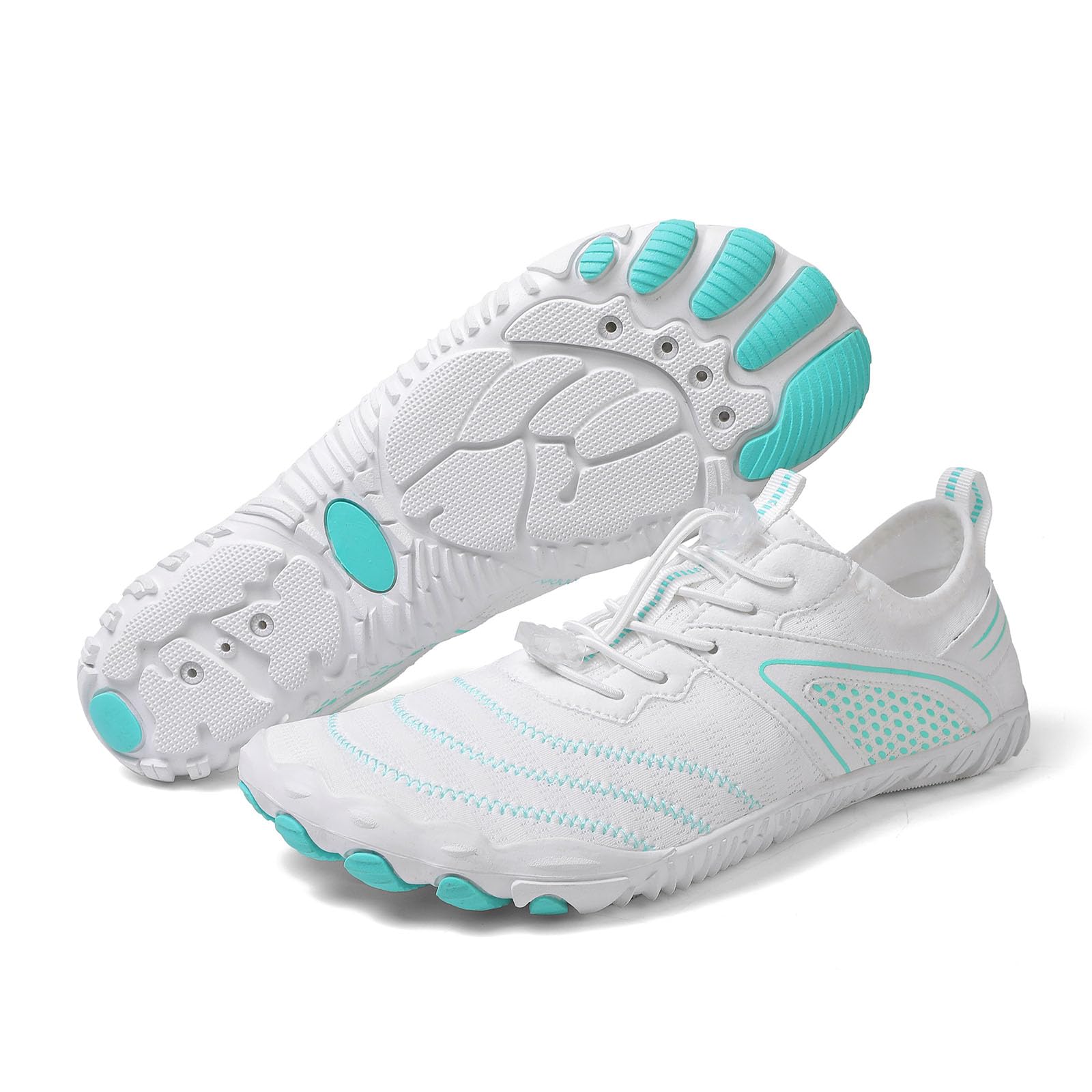 ALOFME Barfußschuhe Damen Herren Unisex Badeschuhe rutschfest Schnell Trocknend Leicht Wasserschuhe Outdoor Barfussschuhe