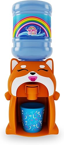 Pequeña máquina dispensadora de agua para muebles de casa de muñecas, jugo, bebidas Dispensador de agua de escritorio en miniatura, el mejor regalo