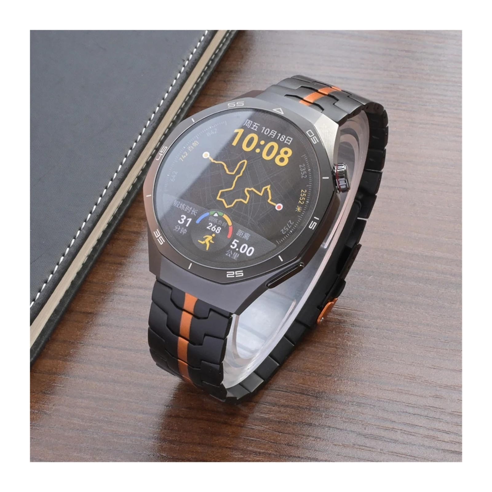 Bracelet en titane 20 mm Pour Samsung Galaxy Watch 7/6 40 mm/44 mm, bracelet 22 mm Pour Huawei Watch GT4/GT5/GT5Pro 46 mm.