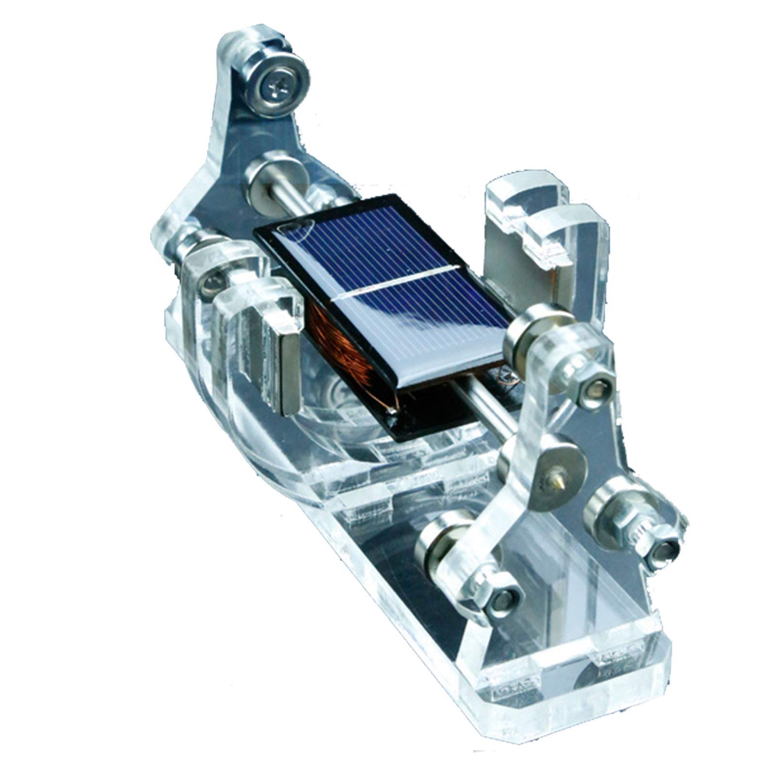 Moteur Solaire à Lévitation - Modèle éducatif Manuel, Rotation 2000 Tr/min, 140x80x60 Mm, ABS - 8