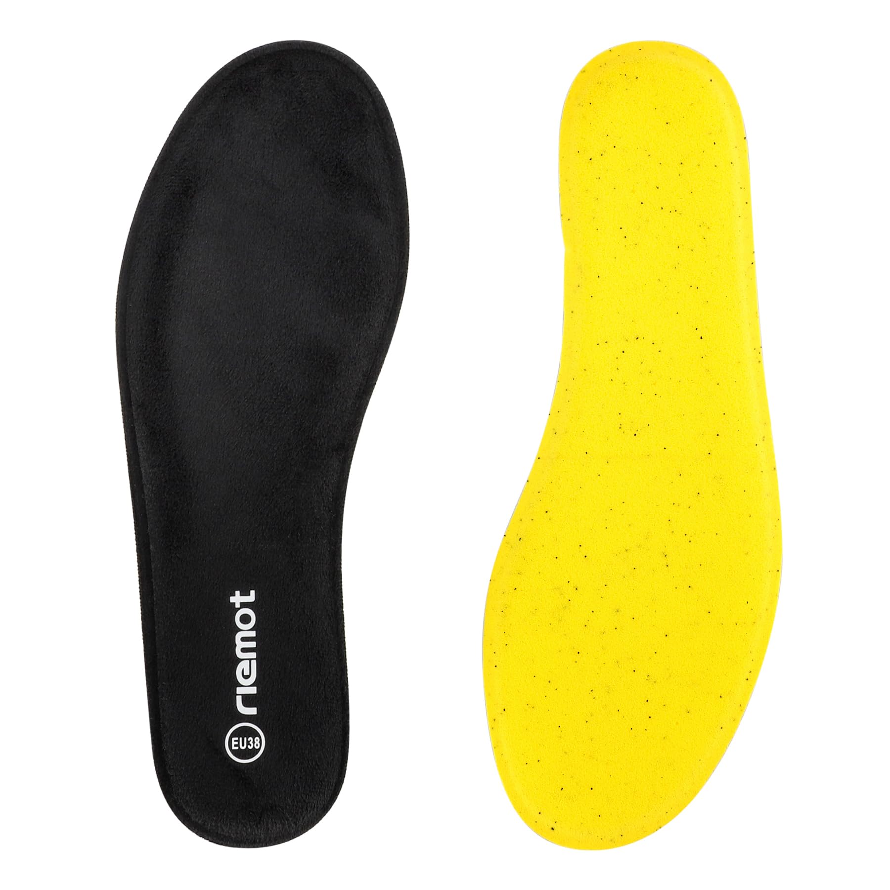 riemot Solette Memory Foam Uomo Donna, Soletta Scarpe per Stivali da Lavoro e Scarpe da Passeggio, Sport Solette per Assorbimento Degli Urti e Ammortizzazione, Soffice, Comfort38 39 40 41 42 43 EU