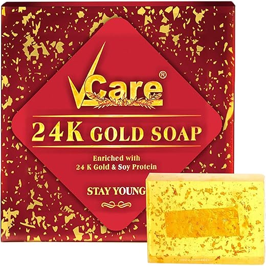 VCare 24K Gold Anti-Aging Soap 125g