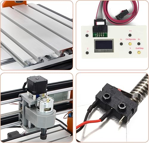 Miniatura 4 de RATTMMOTOR Actualización 3018 PRO CNC Kit de máquina de enrutador de madera 3 ejes GRBL DIY Mini CNC grabador fresadora+controlador fuera de