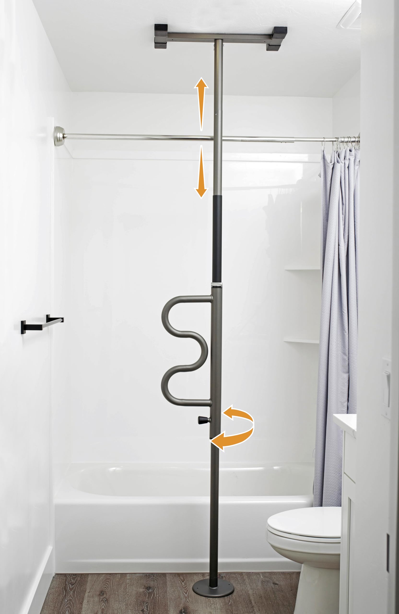 Amazon.com: Stander Wonder Pole, Security-Pole and Curve Grab Bar
