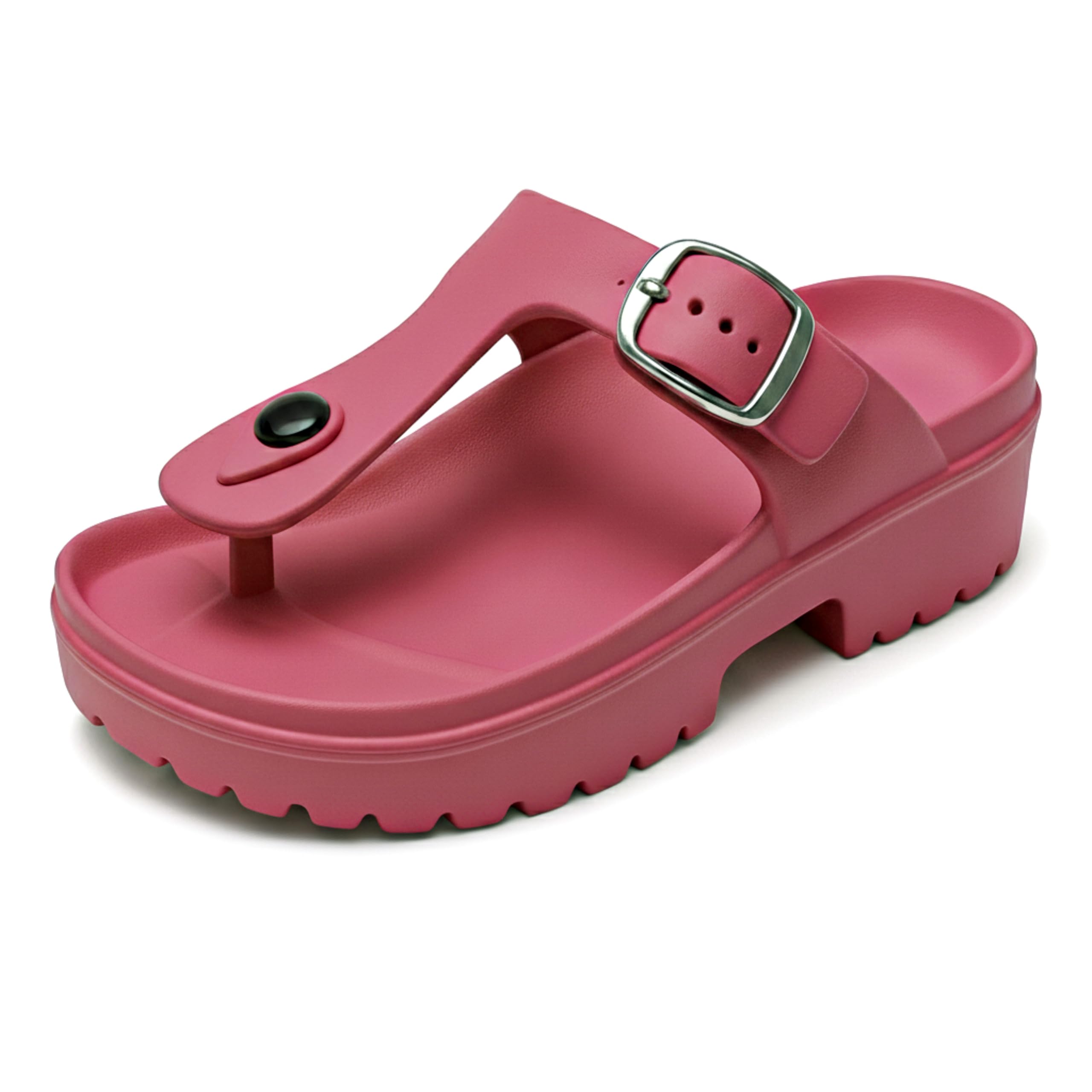 ortho joy Orthopedic Arch Support Sandals for Women – Comfort Slip-On Toe Post Slides with Adjustable Strap & Cushion Sole-picture-33