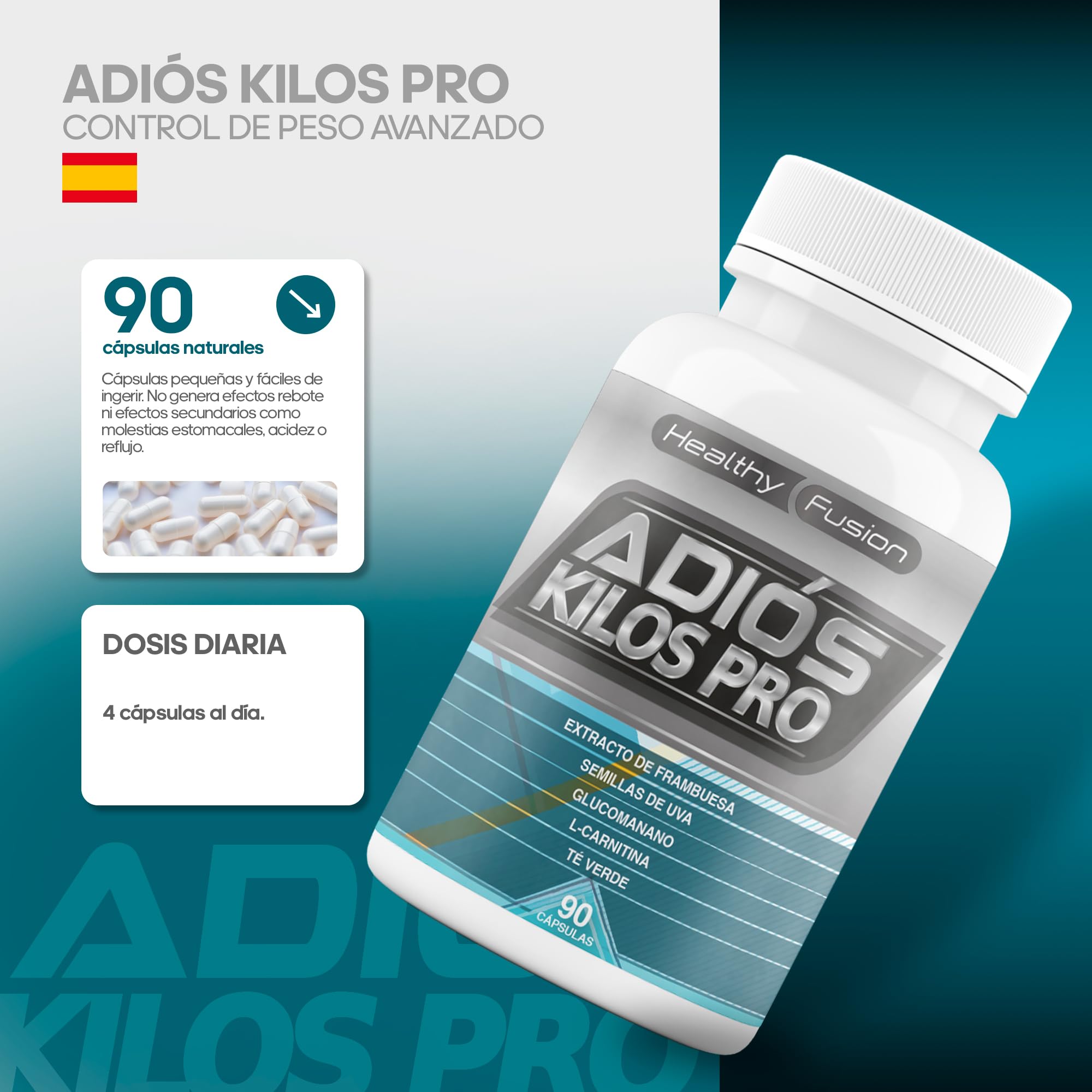 l carnitina efectos secundarios para adelgazar Healthy Fusion - Adiós Kilos Pro | Adelgazante, Pastillas potentes | Quemagrasas, Termogénico, Supresor del Apetito, Diurético | L- Carnitina, Glucomanano, Jengibre, Té Verde Quantity:1 Box | 30 gel packs function of l glutathione m.media images/I/712VAACnYNL._AC_UF894,...