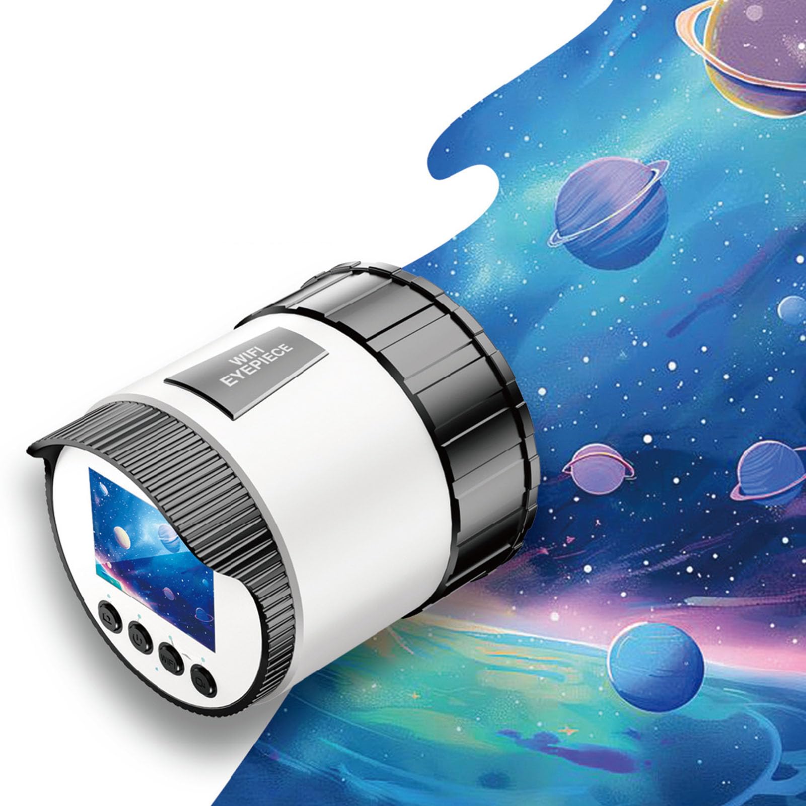 Generic Fotocamera Oculare Digitale Video HD 2K con Schermo per la Fotografia Al Microscopio del Telescopio, Adatta Sia Ai Principianti Che Ai Professionisti