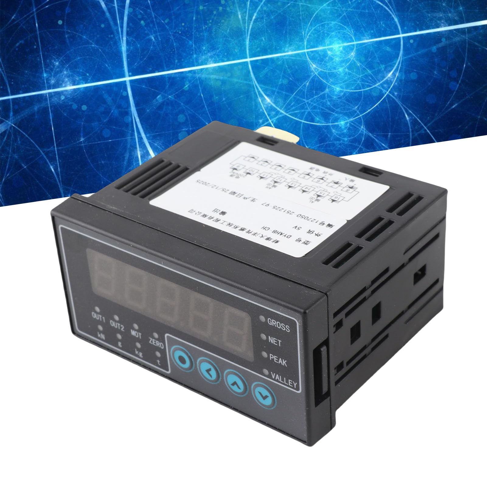 Controlador de Celda de Carga de Alta Precisión, Indicador de Pesaje Inteligente con Tecnología de Control por Microcomputadora, para Celdas de Carga de Deformación de