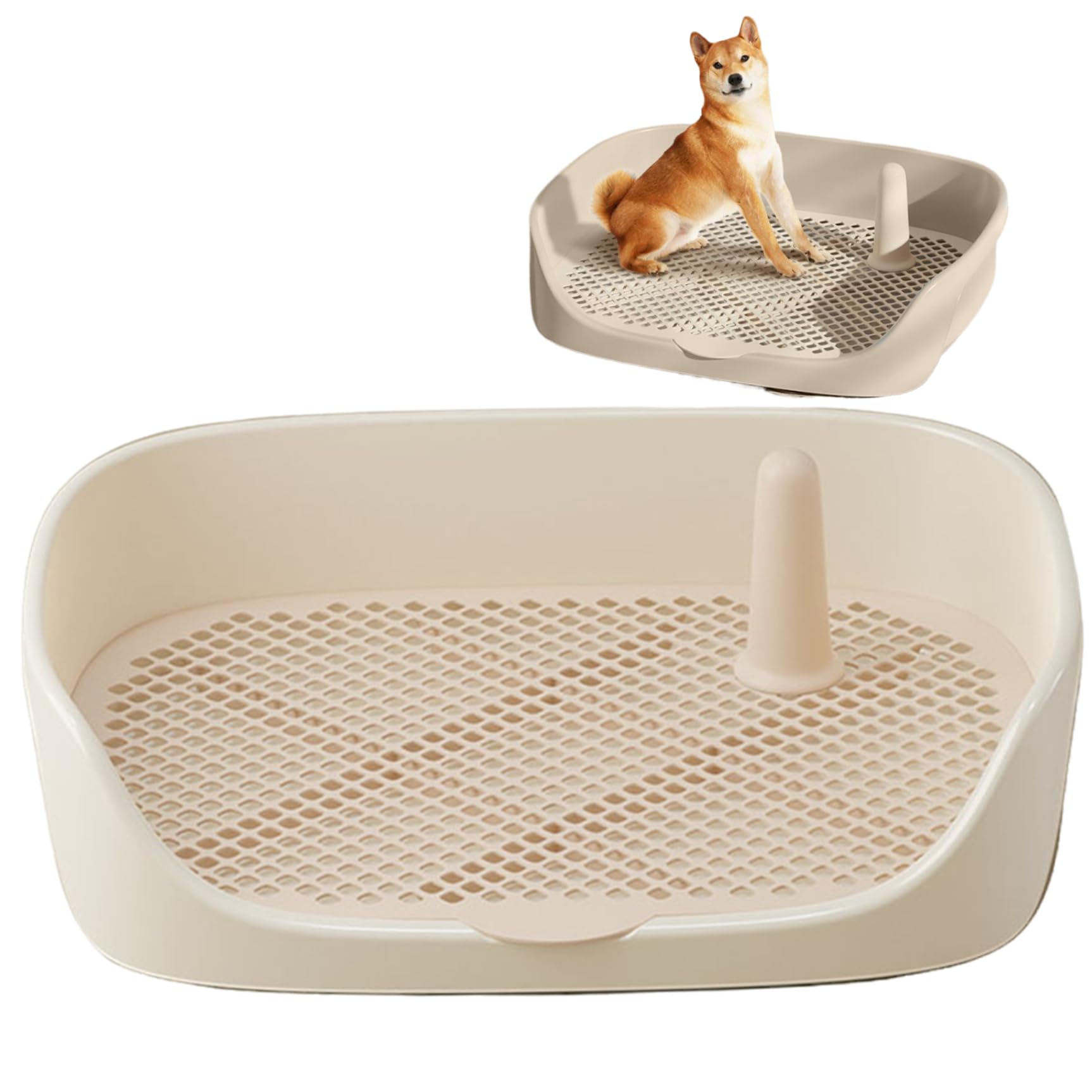 Orinal para perros de interior para pisos sin terraza caja portátil
