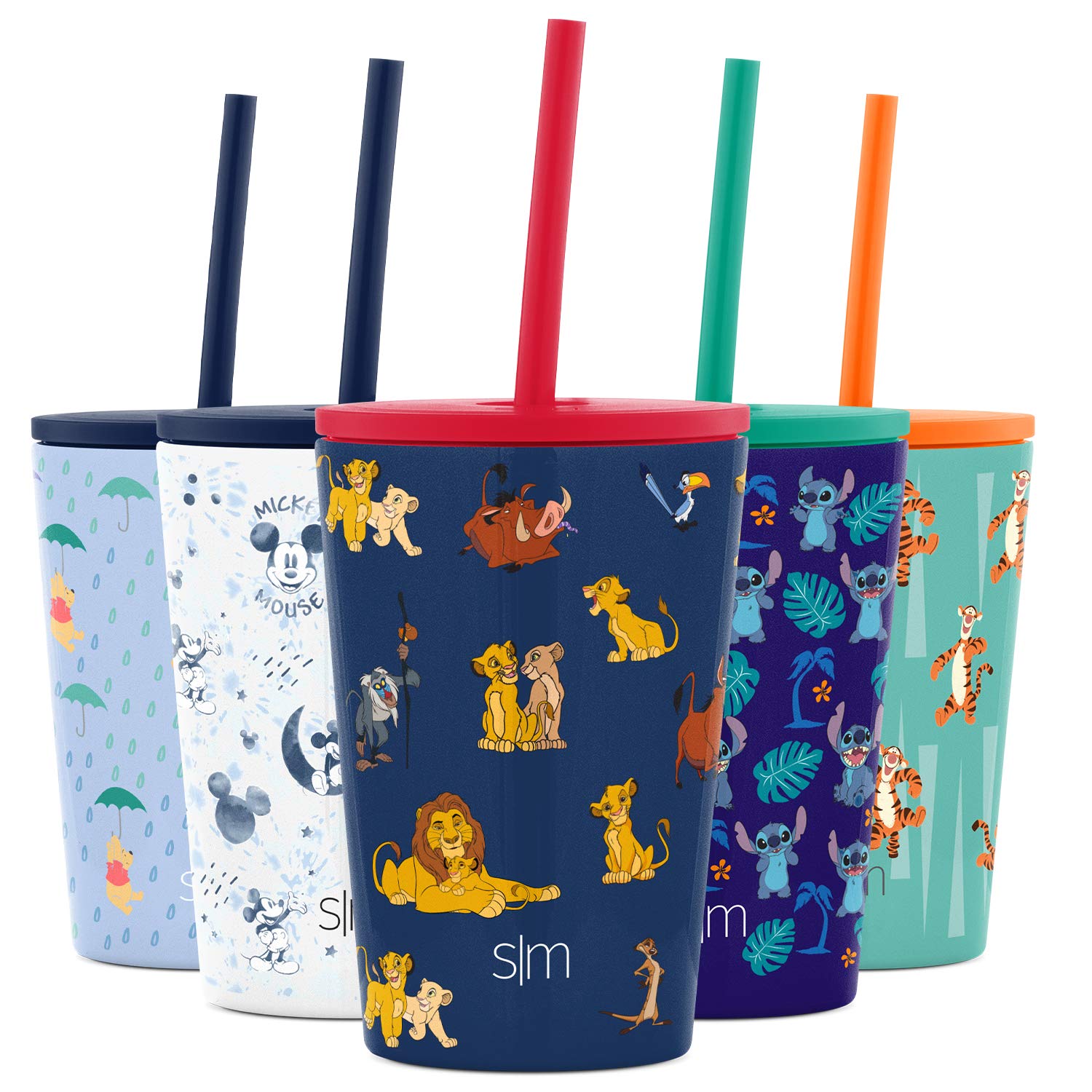 Simple Modern Disney Lion King Toddler Cup with Lid and Straw | Reusable Insulated Stainless Steel Kids Tumbler | Classic Collection | 12oz, Lion King