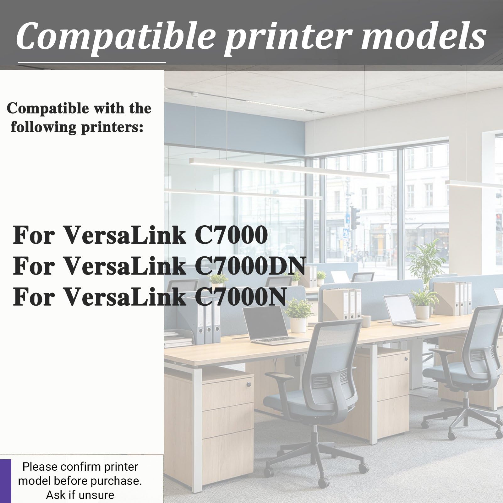 113R00782 Unità Tamburo Nero/colore Black | Ad Alta Resa Compatibile Per Xerox VersaLink C7000 C7000DN C7000N, Alta Resa 100.000 Pagine