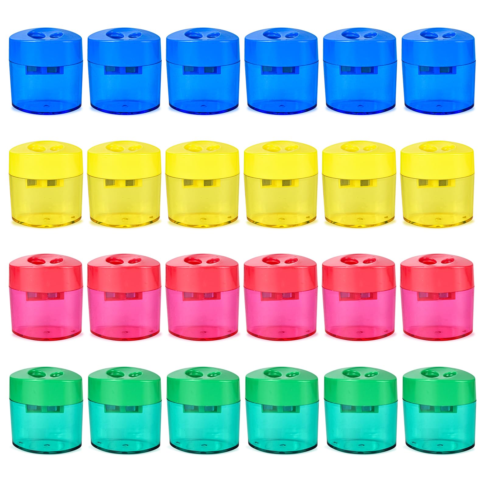 AUSTARK 24Pcs Pencil Sharpener