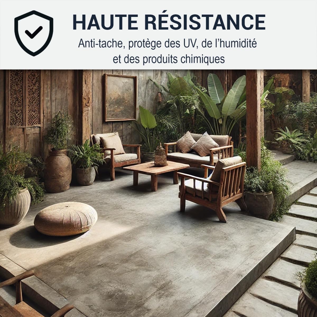 ARCANE INDUSTRIES Vernis béton extérieur intérieur vitrificateur 1 L