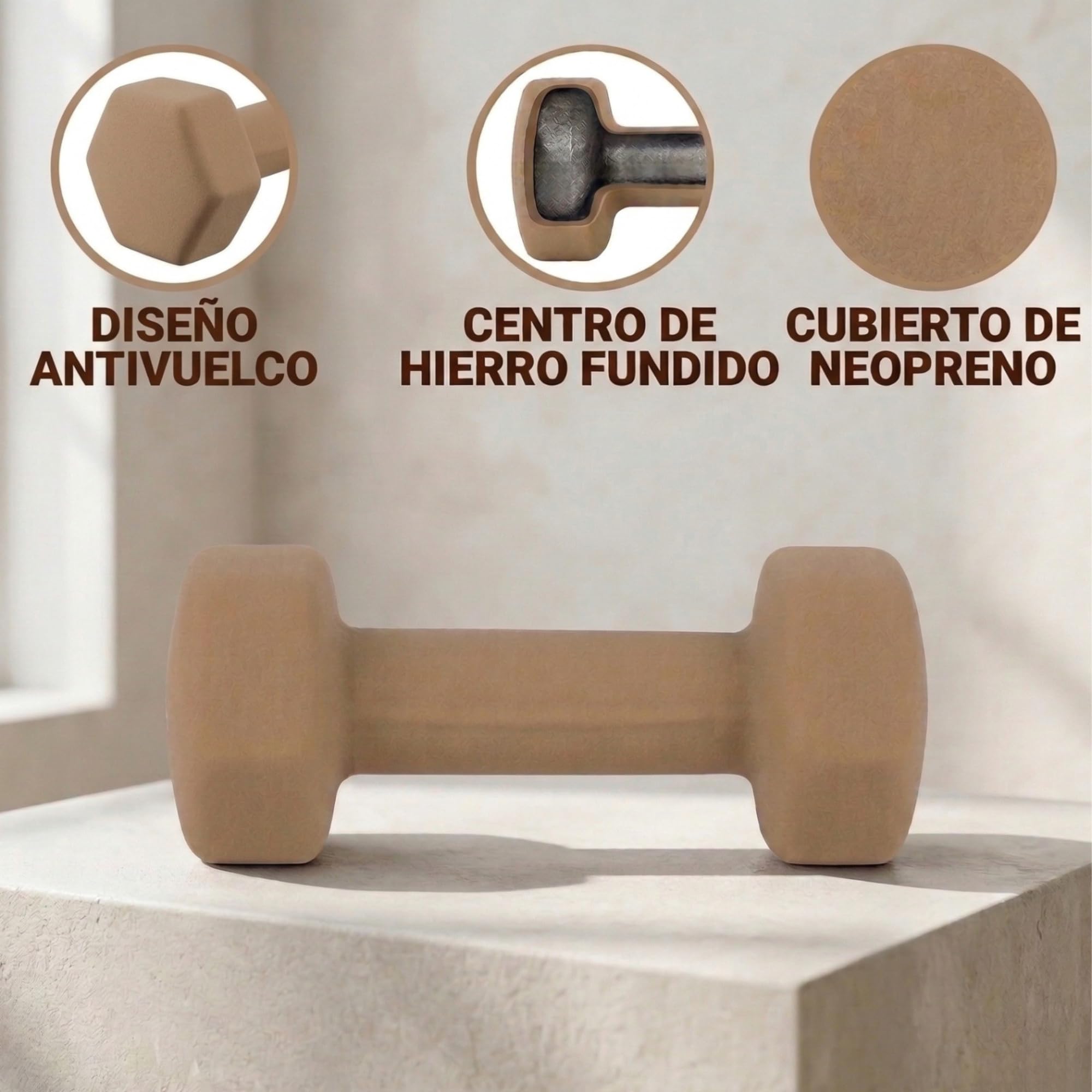 Pesas Hexagonales
