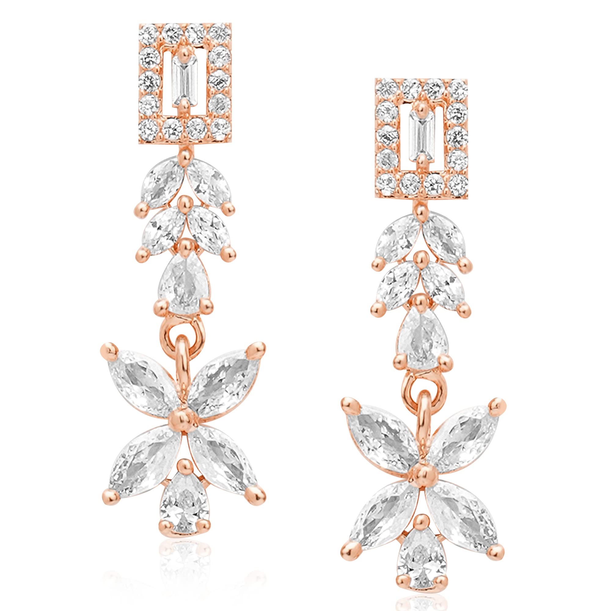 Hot And Bold AAA+ Zircon Solitaire Diamond Dangling Earrings – Minimalistic & Trendy Fashion Jewelry for a Western Chic Look. (B0BTYNQNBH) Amazon Price History, Amazon Price Tracker