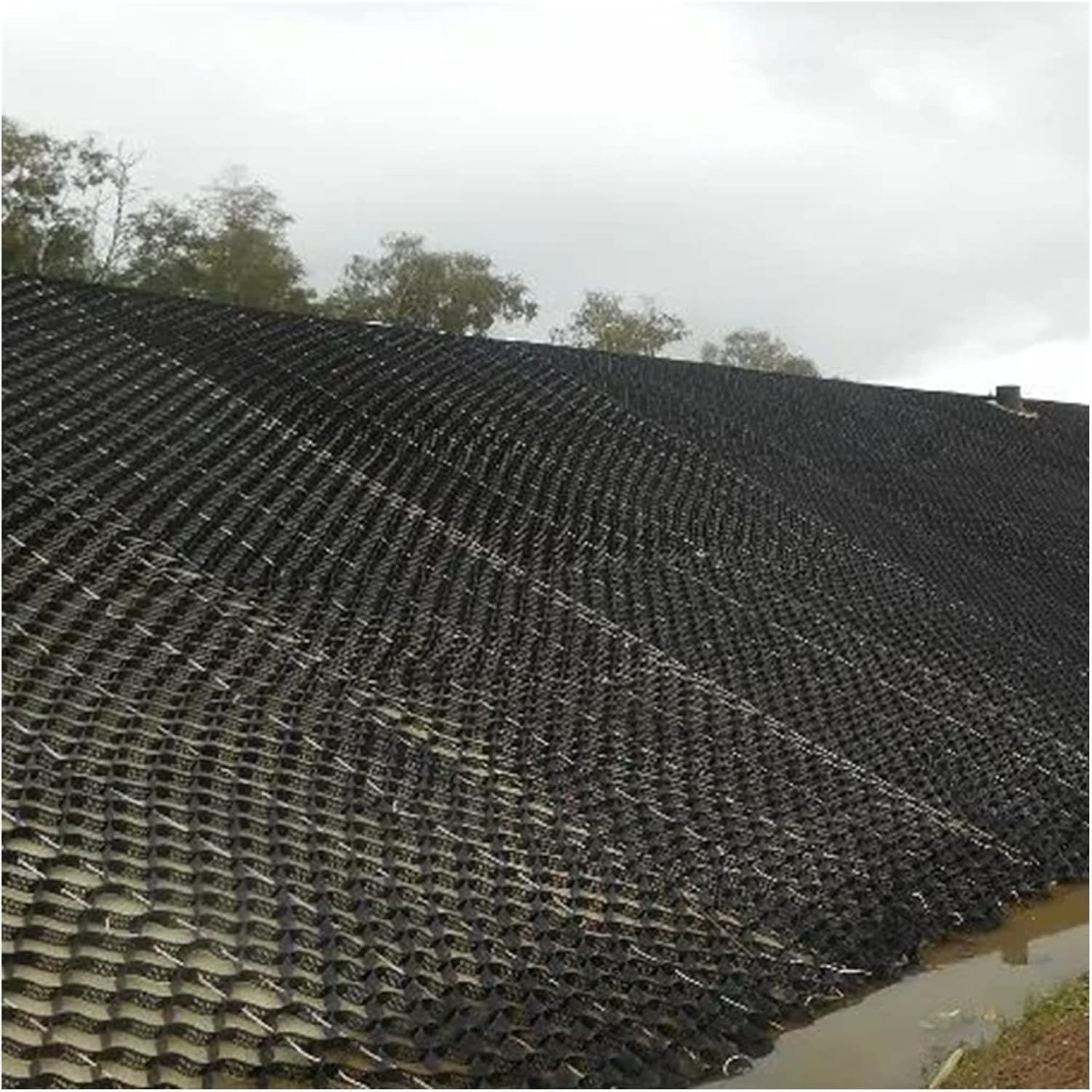 Slope Grid Erosion Control Geogrid 2"/ 3"/ 4" High