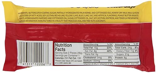 Miniatura 2 de Boyer Candy Co Butterscotch - Taza de batido de mantequilla de maní, paquetes de 1.6 onzas (paquete de 24)