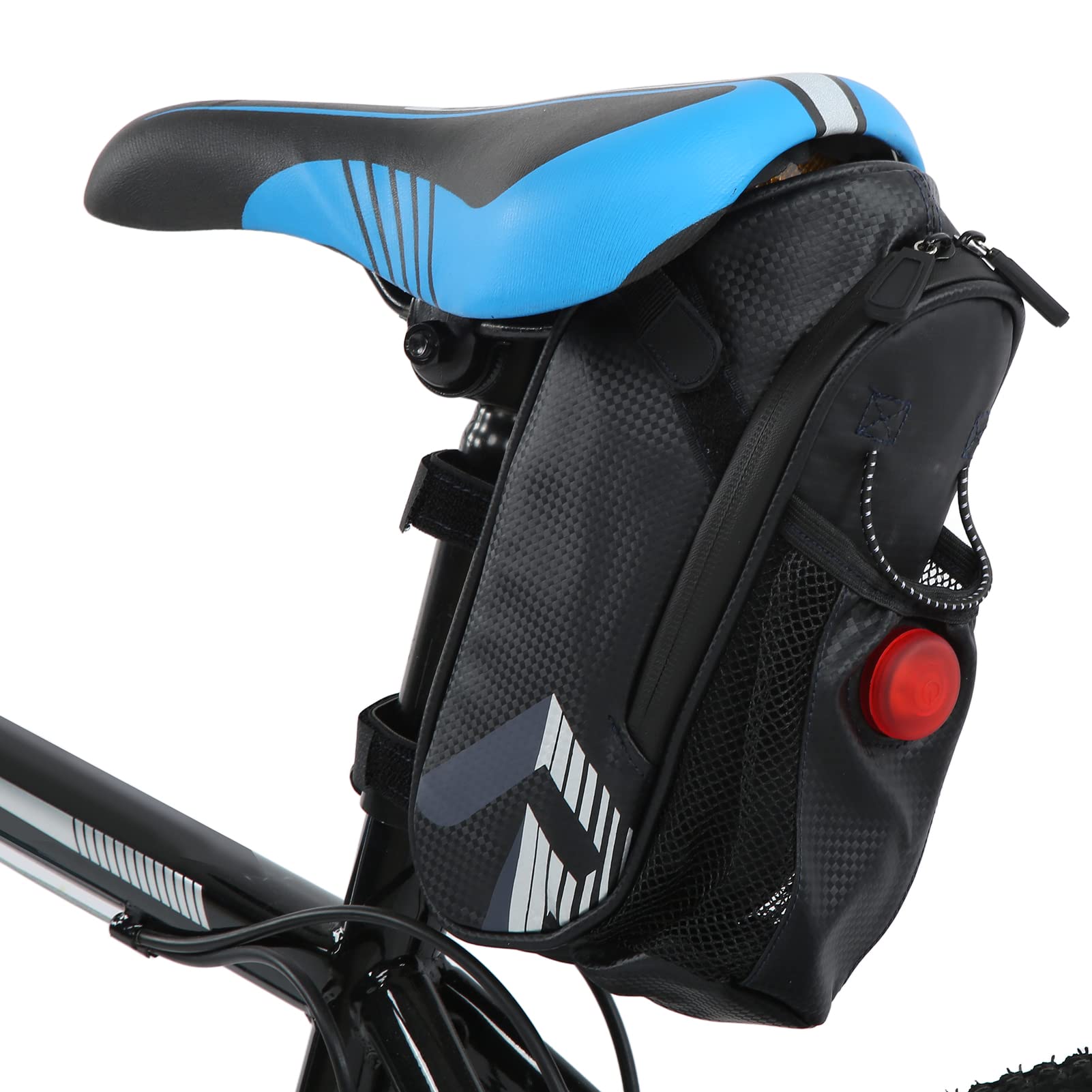 Hosie Sacoche De Selle Vélo – étanche, Avec Emplacement Pour Feu Arrière, Rangée Et Super Pratique Pour Vos Sorties