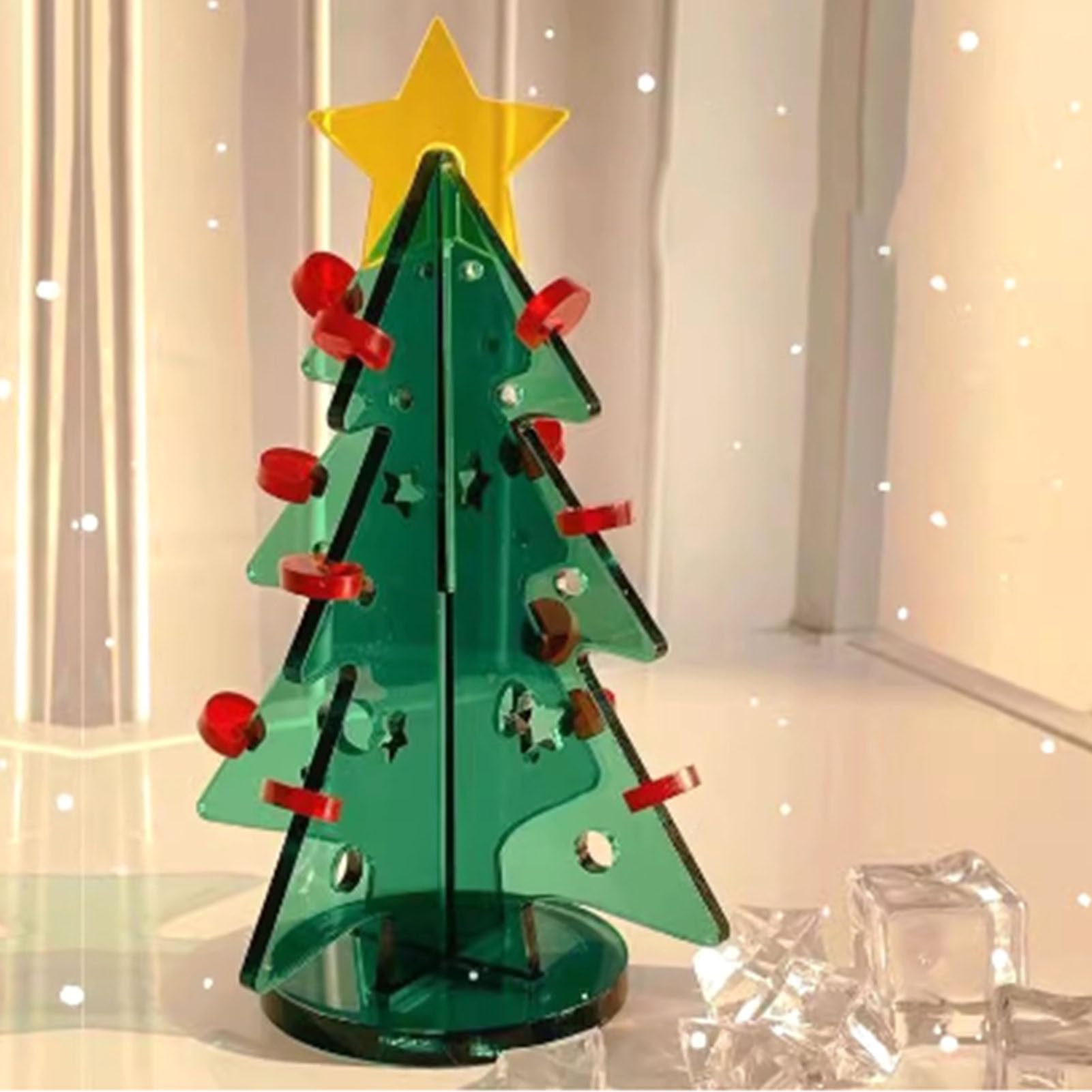 Amazon.co.jp: MOUMOUTEN アクリル クリスマス ツリー DIY キット