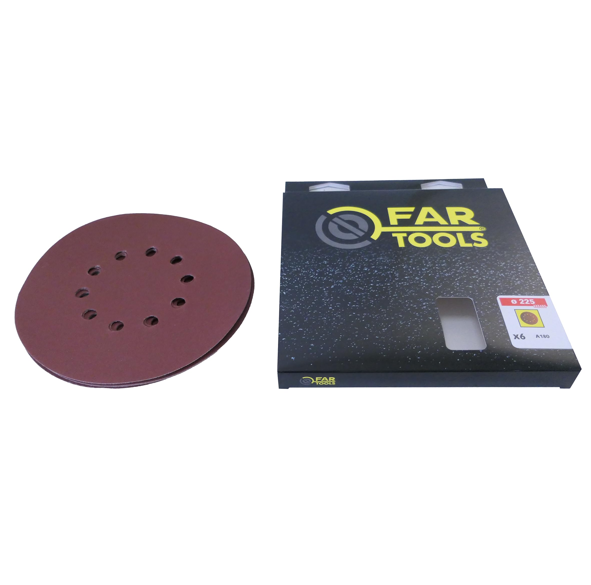 Fartools Abrasifs 225mm Gr180