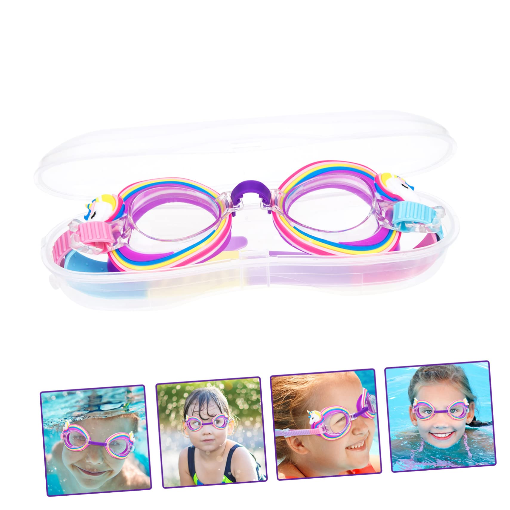 HANABASS occhialini da nuoto per bambini occhialini/occhiali per bambini per il nuoto occhiali per bambini 6 ai 14 anni occhiali antiappannamento per bambini fornitura per bambini