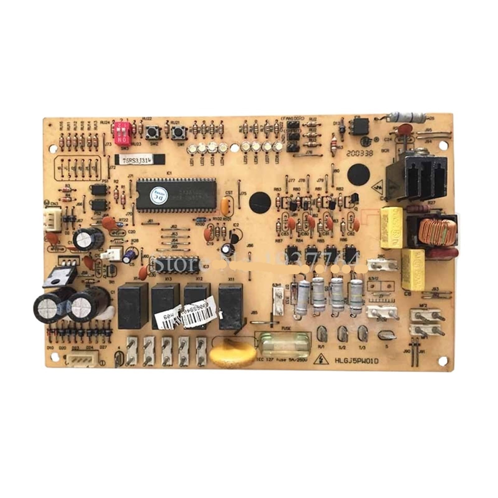 Circuit imprimé HLGJ5PW01D de climatiseur carte électronique 75RS4H24W 5P