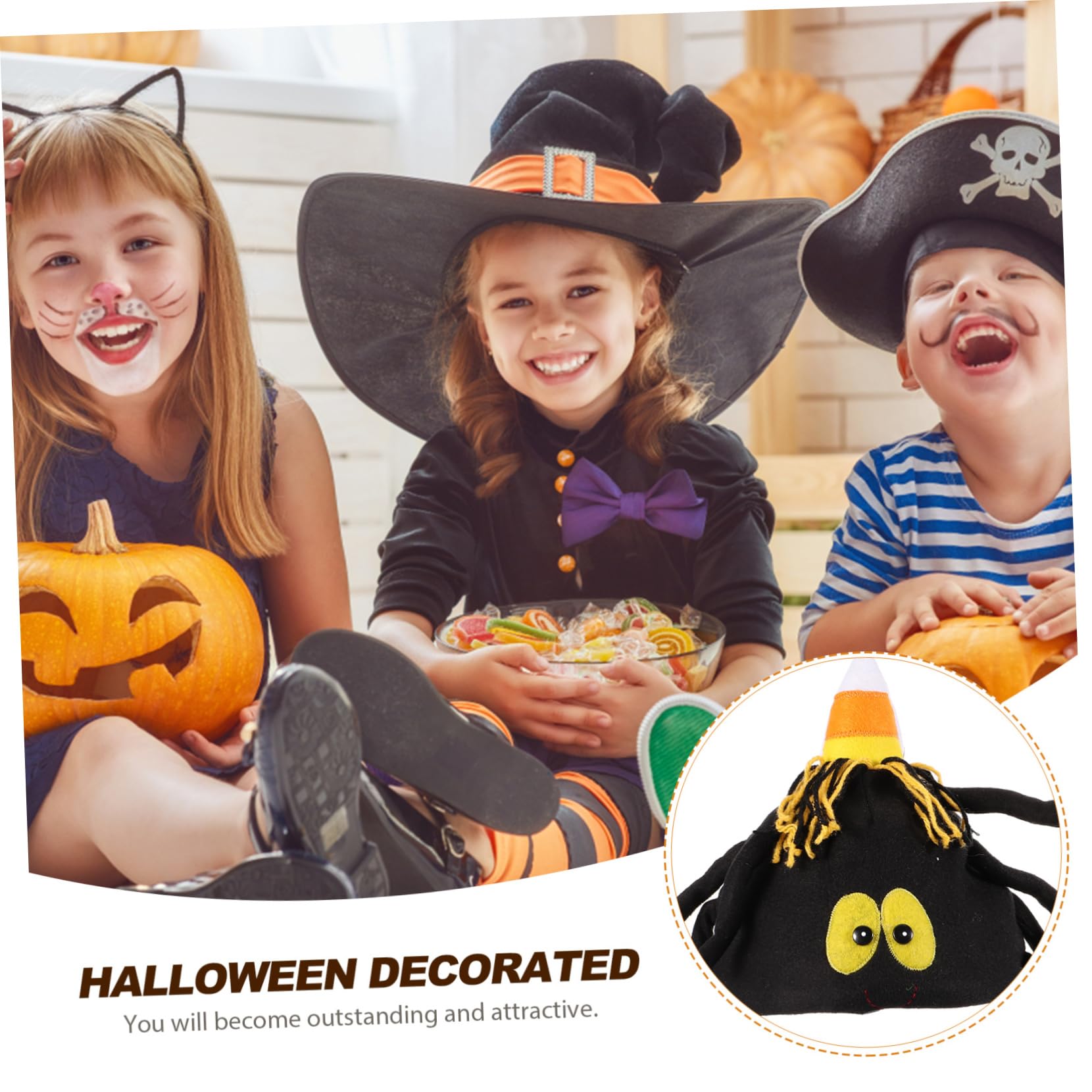 PACKOVE Sombreros Decorativos para Disfraces Gorras para Disfraces Sombreros para Mujeres Tela