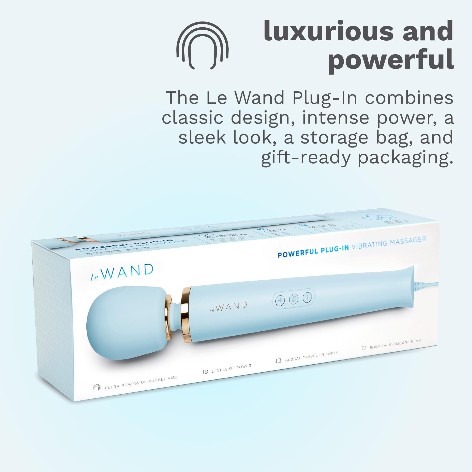 FRÖHLE Wand Massager Le Wand - Blue