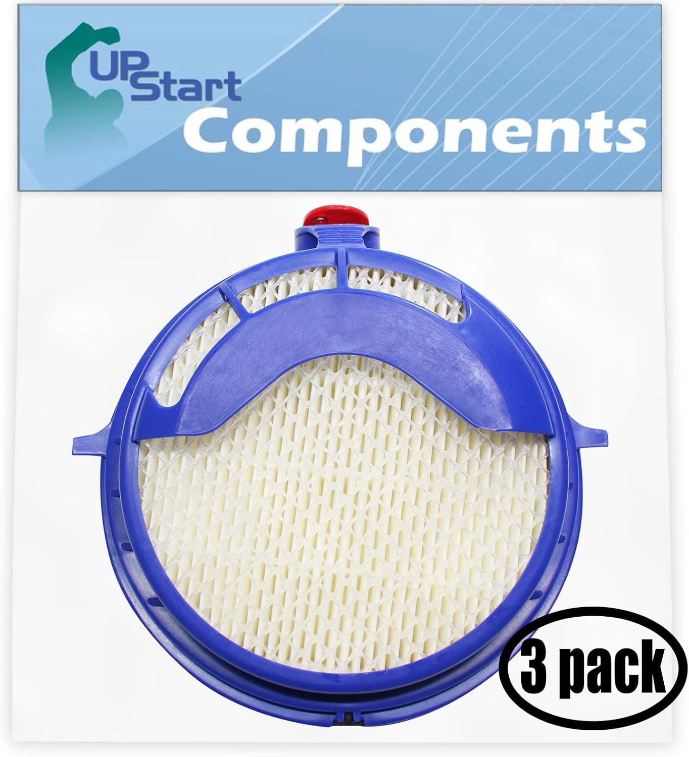 UpStart Battery 3-Pack Replacement for DC25 Animal Vacuum Post HEPA Filter - Compatible with Dyson 916188-05, 91618805, 916188 05 Post HEPA Filter