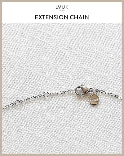 Miniatura 6 de LUUK LIFESTYLE Stainless steel bracelet with pendant and HAPPINESS card, filigree and minimalist women's jewelry, unique gift idea, lucky charm,