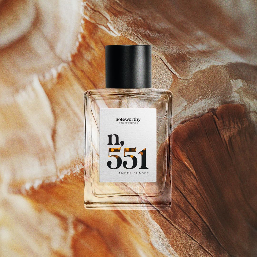 Amazon.com: Noteworthy n,551 Amber Sunset Eau De Parfum – Lily of