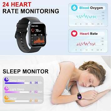 Smart Watch (Answer/Make Calls), 1.96 HD New Smartatch for Men Women 2026