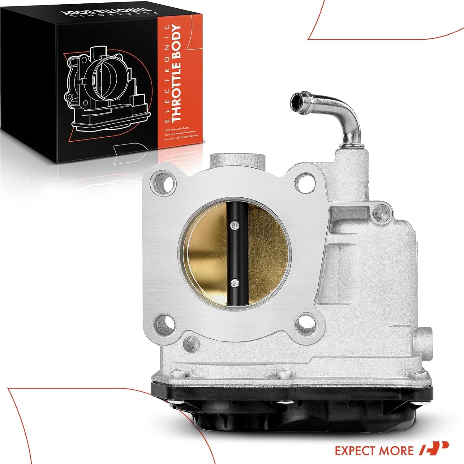 A-Premium Electronic Throttle Body Compatible with Toyota Yaris 2006-2019 L4 1.5L - Replace# 22030-0M010