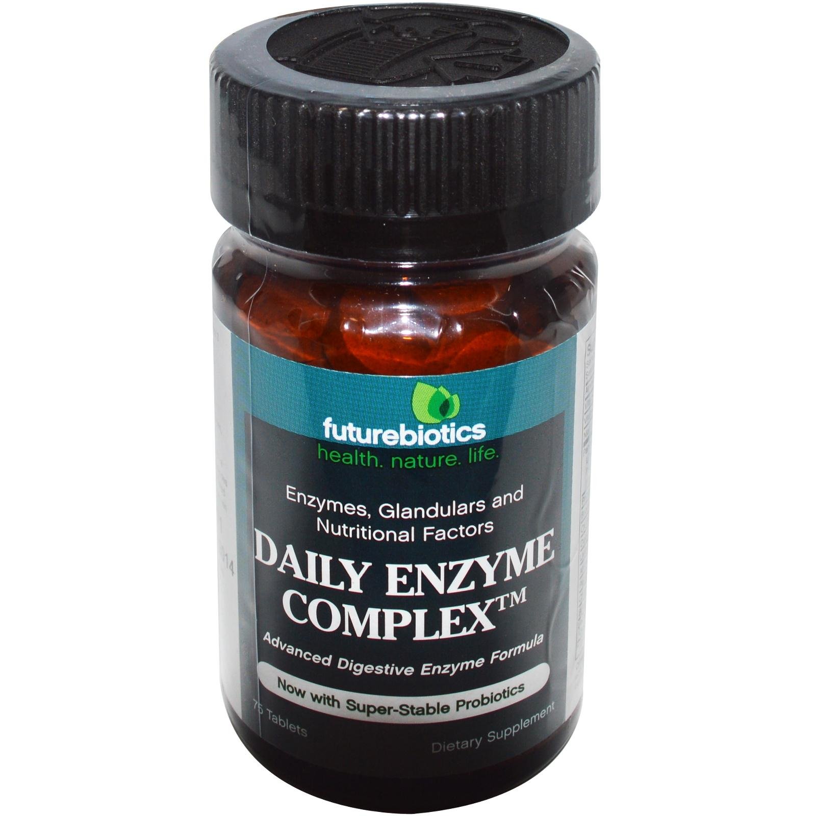 Futurebiotics Daily Enzyme Complex - 75 Tablets