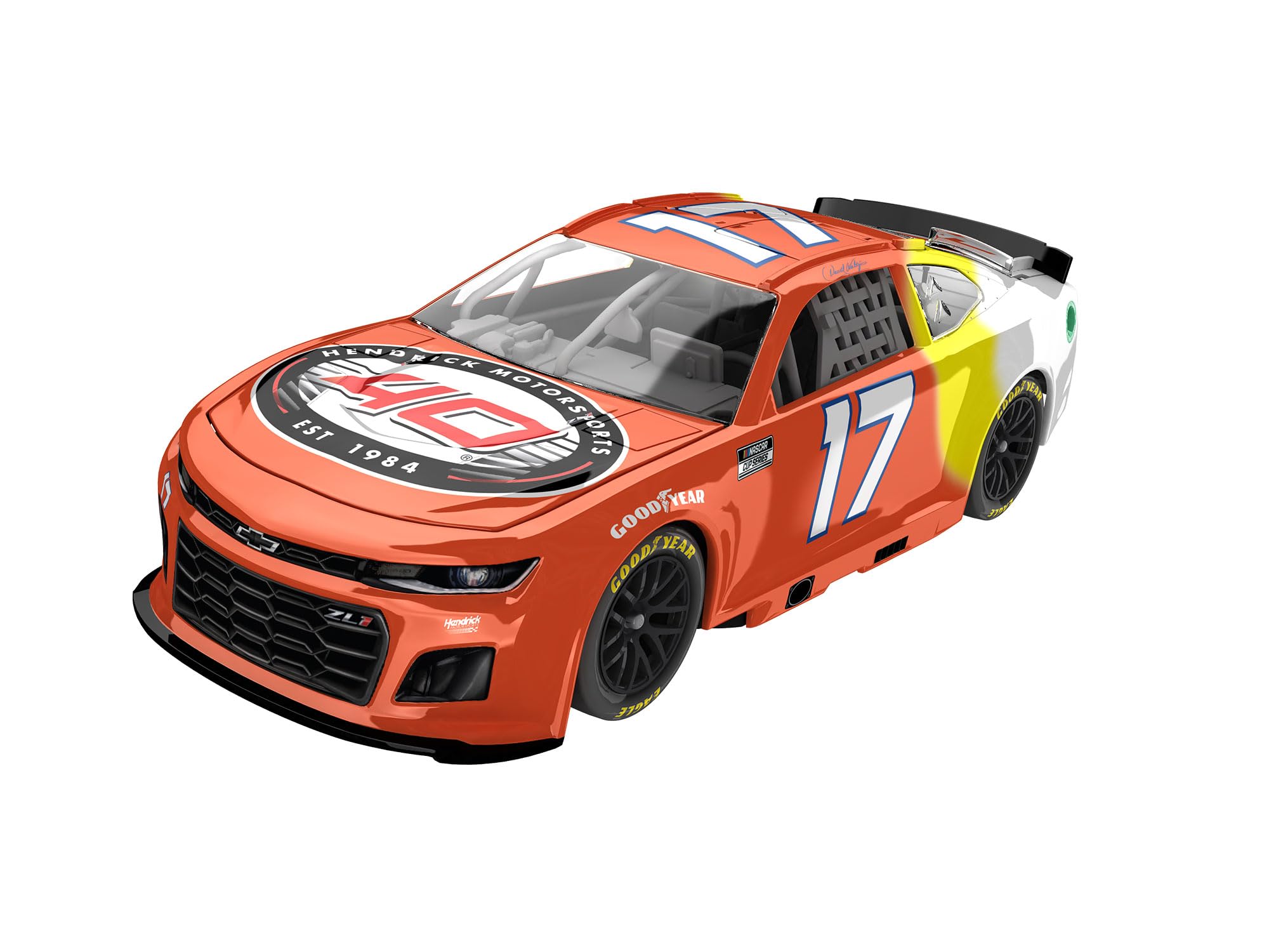 Lionel Racing NASCAR Authentics Darrell Waltrip 2024 HMS 40th Anniversary No. 17 1:64 Scale HT Die-cast Car