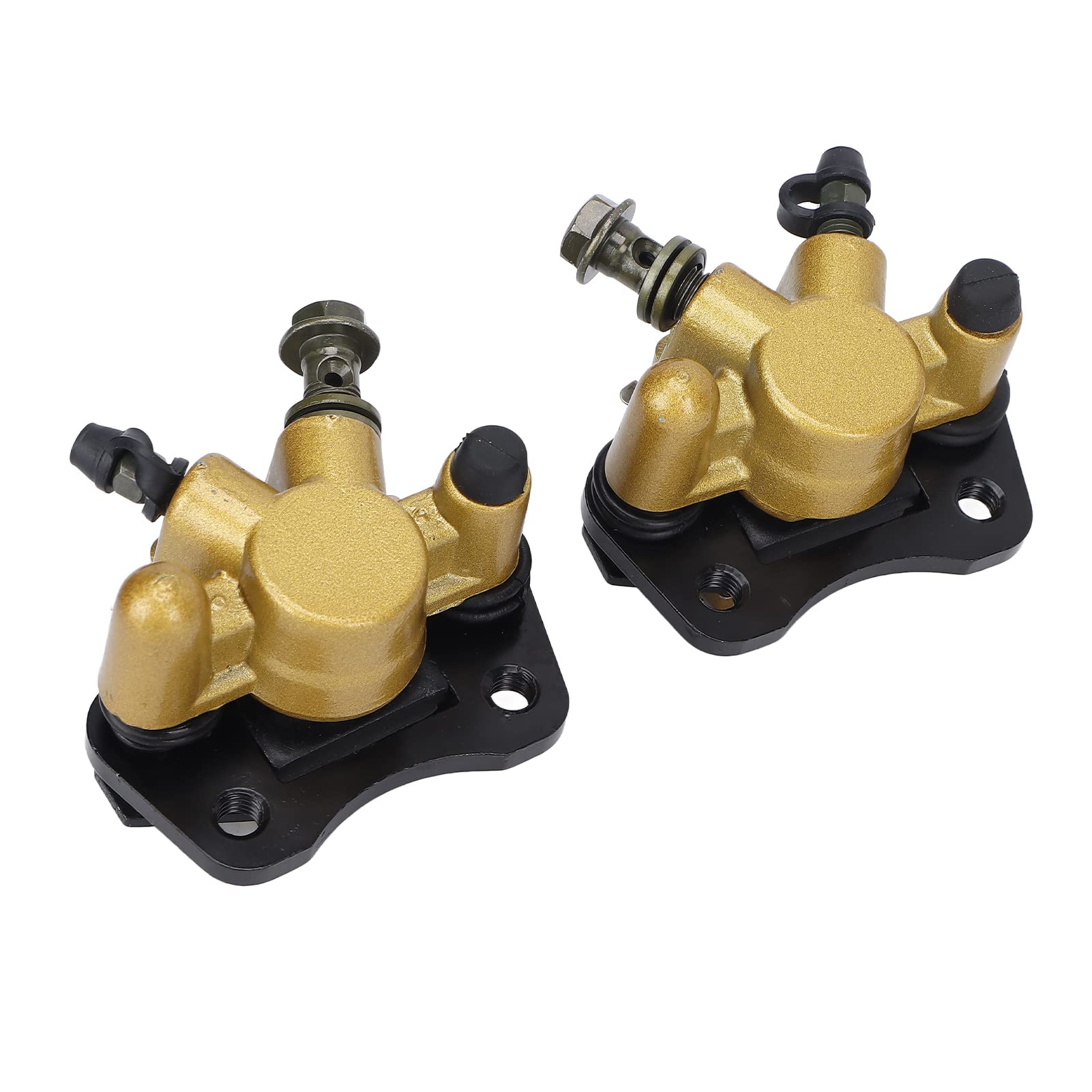 2 pezzi di pinza freno a disco idraulico di ricambio per ATV cinesi da 50 –125, quad e go-kart; pinza freno in lega, ad alta durezza e resistente all’usura.