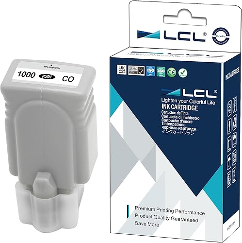 Miniatura 13 de LCL Cartucho de tinta compatible con pigmento de repuesto para Canon PFI-1000 PC PFI-1000PC 0550C002 imagePROGRAF PRO-1000 (1 paquete Photo Cyan)