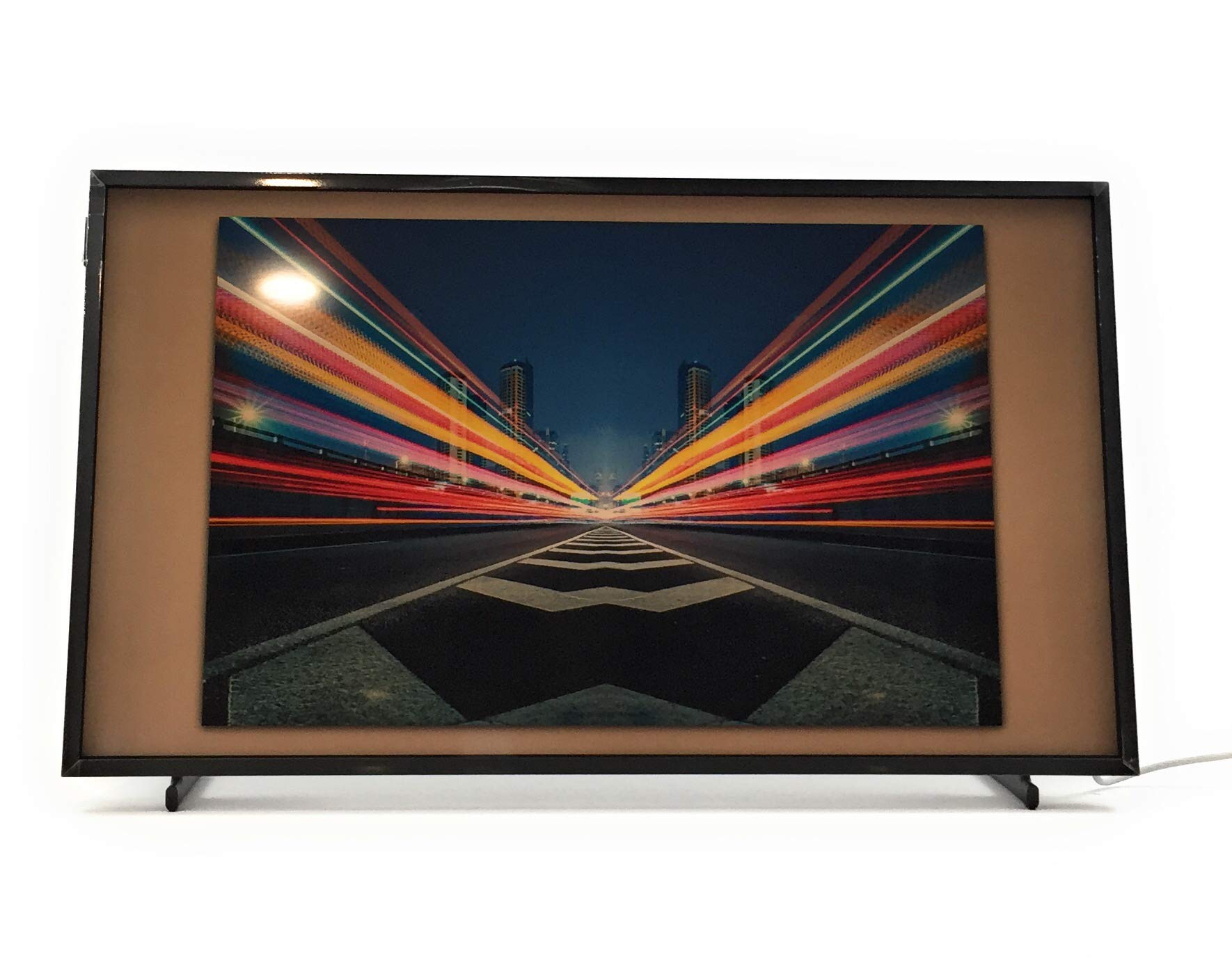 Samsung LS03T The Frame Téléviseur QLED Lifestyle 80 cm (32") (Art Mode, Full HD, Dual LED, HDR 10+, Smart TV) [Année modèle 2020]