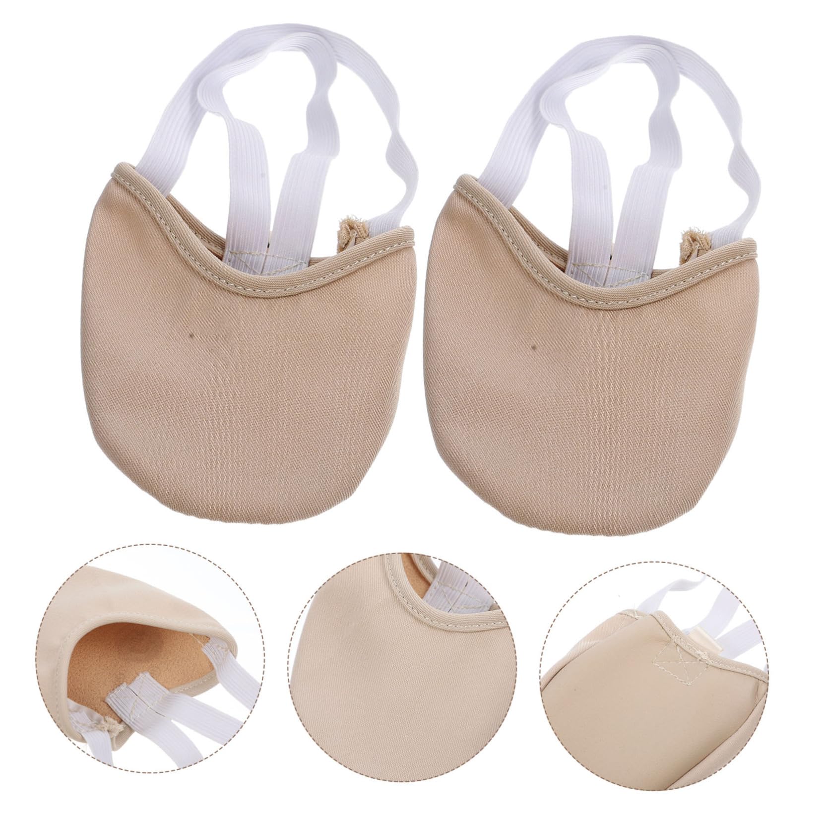 PLAFOPE 1pieza Medias Antideslizantes para Danza y Ballet para Mujeres y Niñas Calcetines Transpirables Color Piel Talla Yoga y Práctica De Danza Interiores
