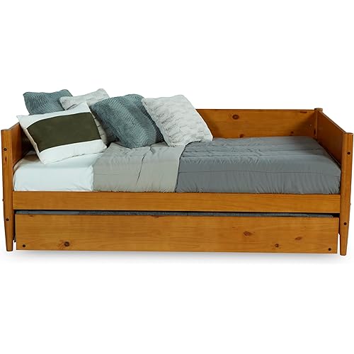 Camaflexi Mid-Century Daybed, Twin, Castanho